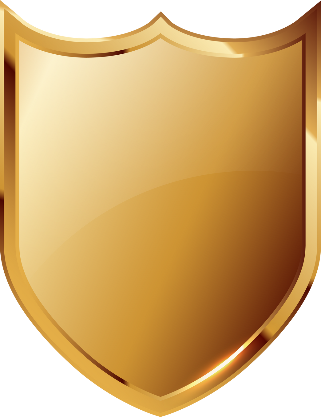 Golden Shield Icon